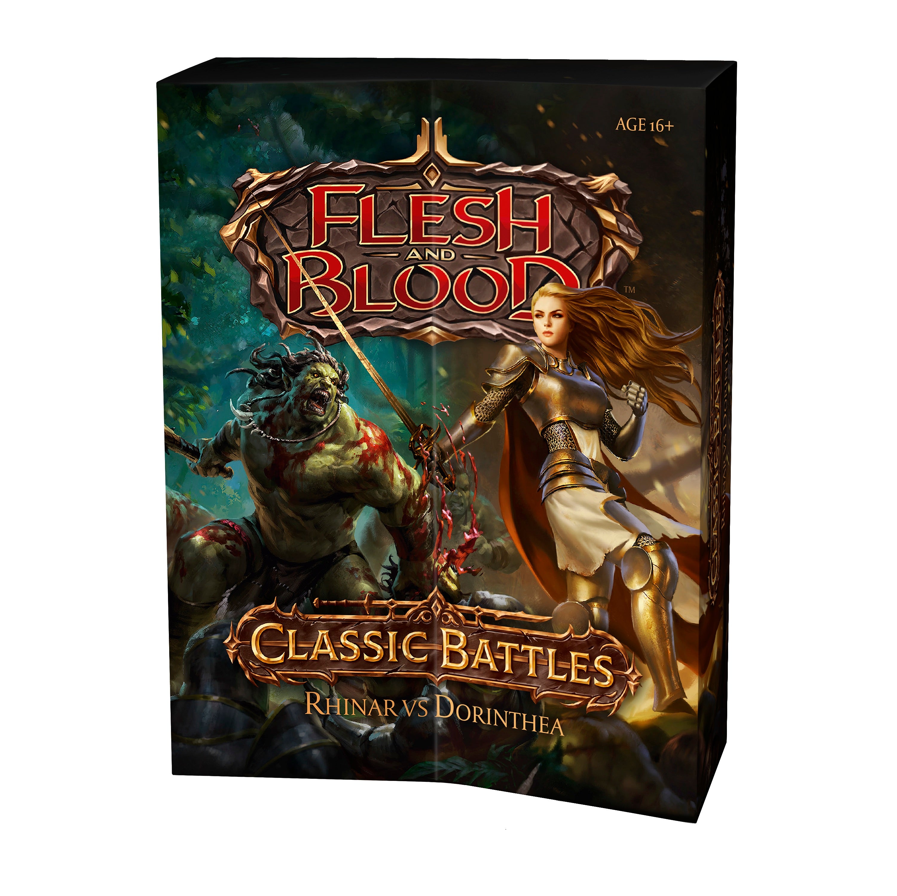 Flesh and Blood Classic Battles: Rhinar vs Dorinthea, English Edition